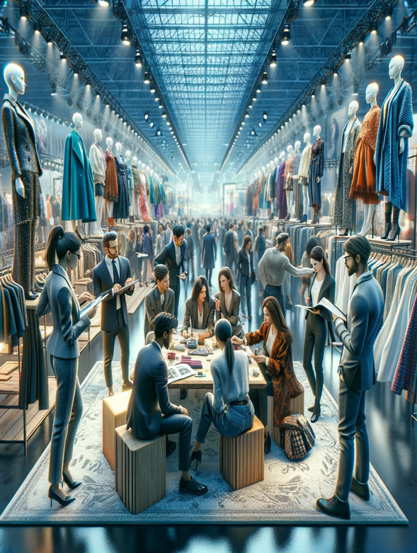 Esploratori di moda in azione, catturando le ultime tendenze e innovazioni del settore per ispirare il futuro dello stile.